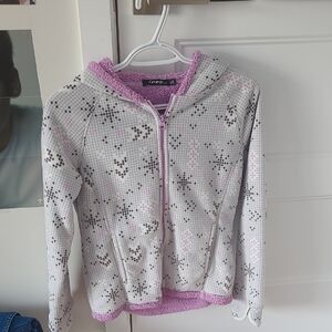 Gerry Weber Pink and Gray Patterned Sweater